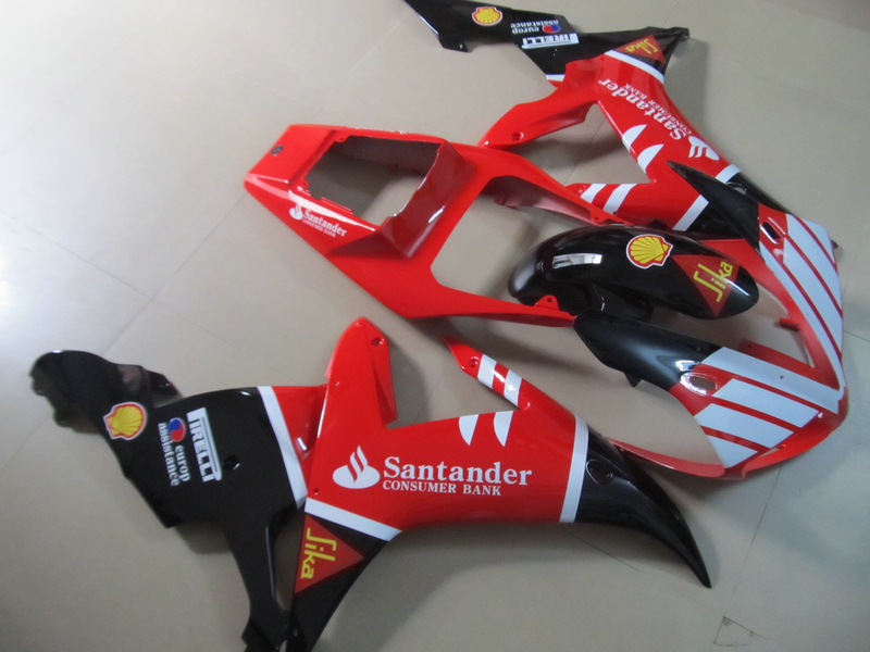 

High quality fairing kit for Yamaha YZF R1 2002 2003 red black fairings set YZF R1 02 03 OT25, Same as picture