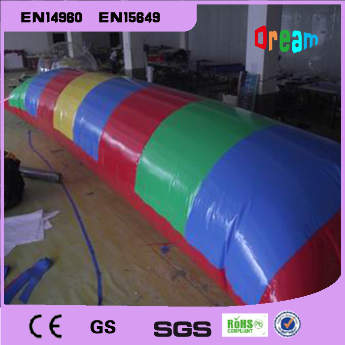 

and crazy price inflatable water blob jumps for sale