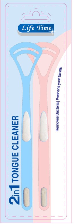 

2 In1 High quality Tongue Scraper Cleaner ~ Oral Dental Care