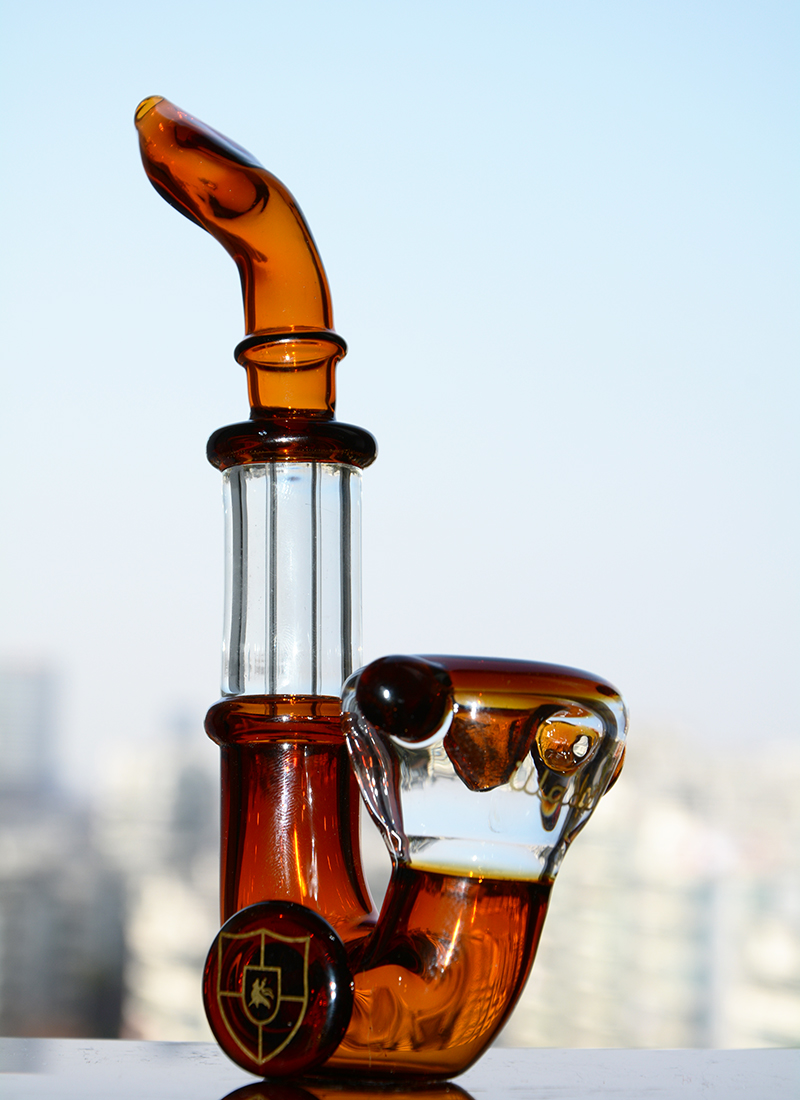 

Unique Brown Glass Pipes Black Smoking Pipes Glass Hand Pipes Free Shipping