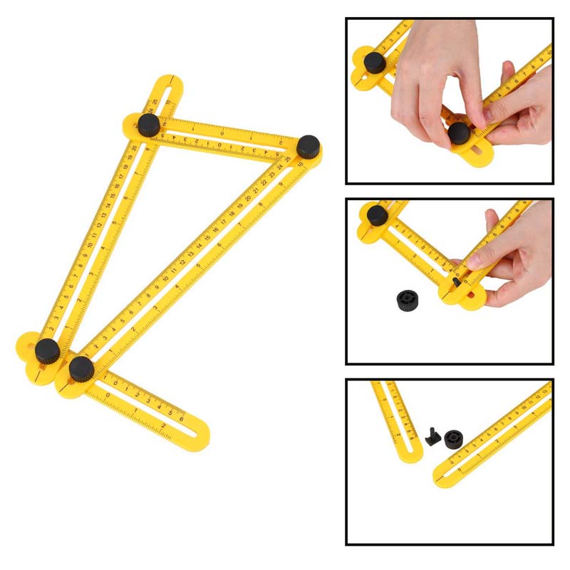 Acier 6/" Tri Carré essayer de mesurer avec niveau Charpentier ingénieurs de mesure 150 mm