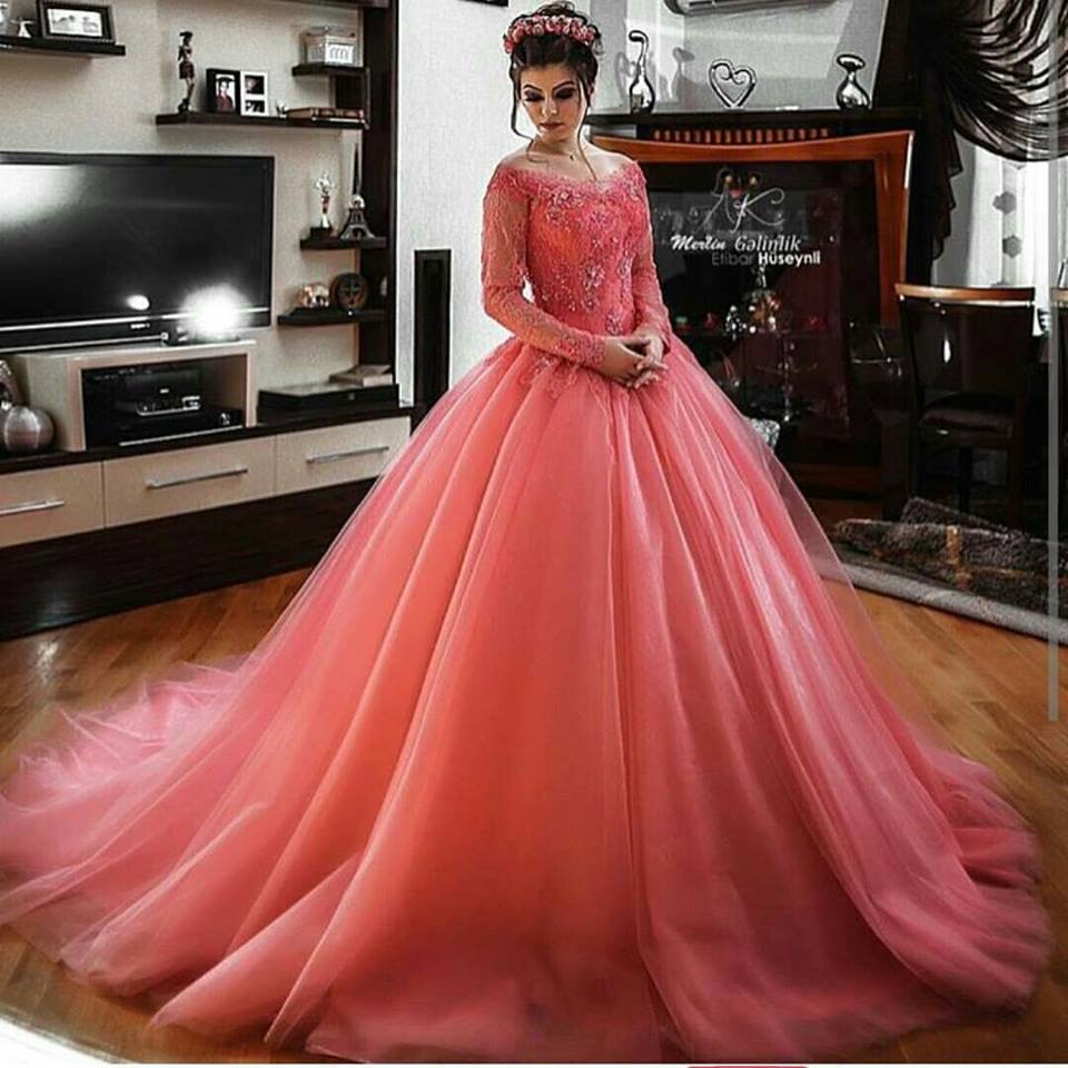 long gown for reception