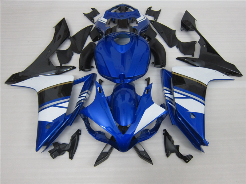 

Injection molded free 7 gifts fairing kit for Yamaha YZF R1 07 08 blue black fairings set YZFR1 2007 2008 OT23, Same as the picture shows