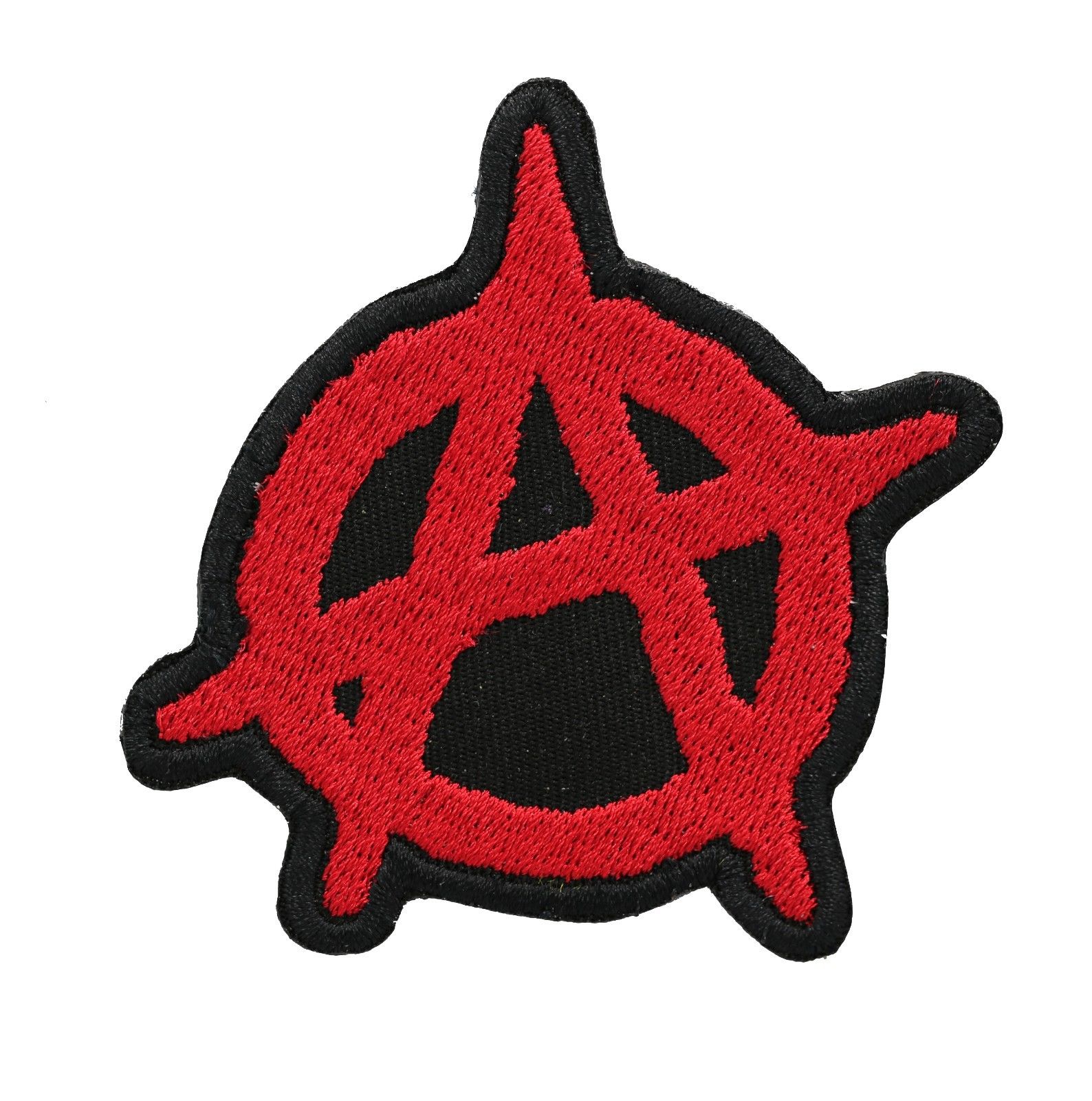 

New ANARCHY MC embroidered PATCH Iron ON SEW On Biker 3" Patch 3 colors Badge Available Free Shippping, Black