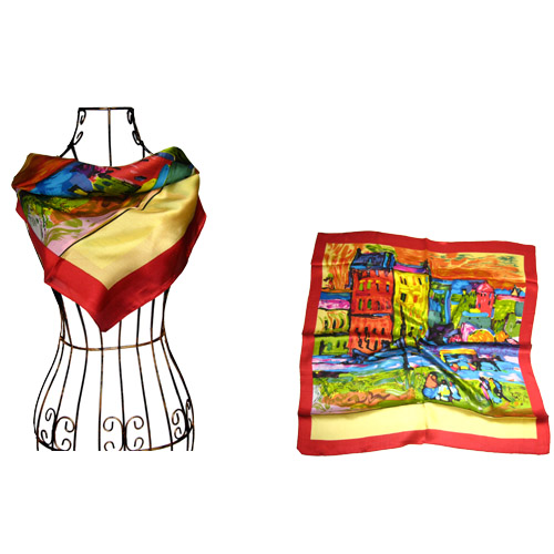 

Square 100% silk Neck scarves silk SCARVES 10pcs/lot size 90*90cm #1891