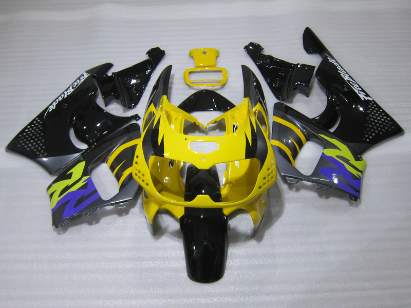 

Fairing kit for Honda CBR 900RR 1996 1997 yellow black fairings set for CBR900RR 96 97 OT04, Same as picture