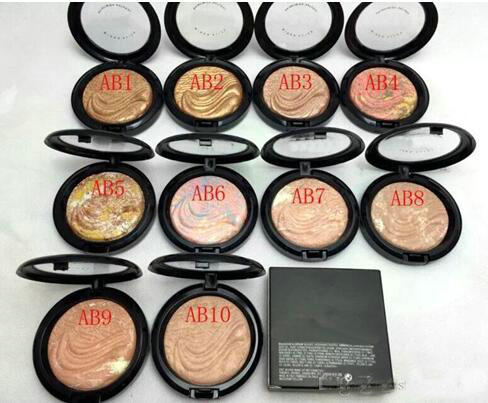 

Newest Extra Dimension Skinfinish Powder Natural Cheeky Bronze Brand Face Pressed Powder 10 Colors 9g Free Shipping 1pcs/lot, Mixed color