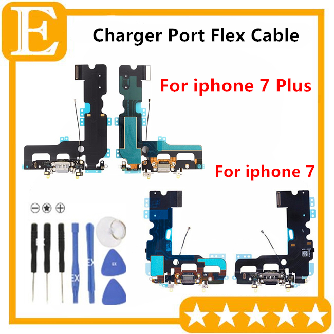 

for iPhone 6S 6S Plus 7G 7 Plus 5SE USB Dock Connector Charger Charging Port Flex Cable Headphone Audio Jack microphone Ribbon Replacement