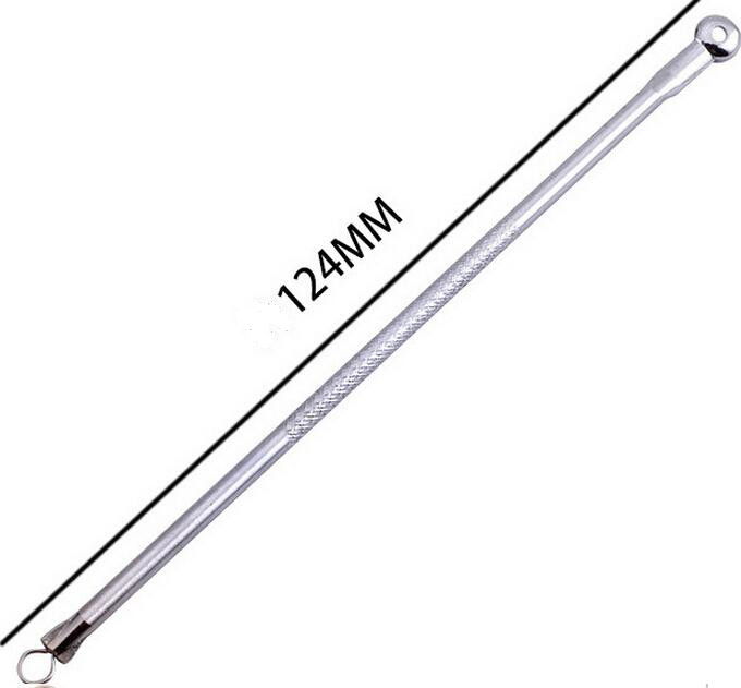 

Professional Antibacterial Blackhead Needle Acne Comedone Pimple Blemish Extractor Remover Tool