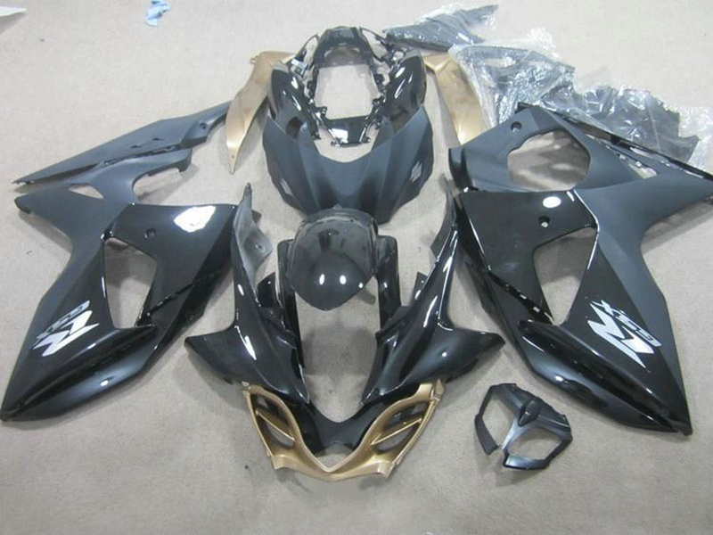 

Injection bodywork fairings for Suzuki GSXR1000 09 10 11 12 13 14 15 black fairing kit GSXR1000 2009-2015 OT44, Same as picture