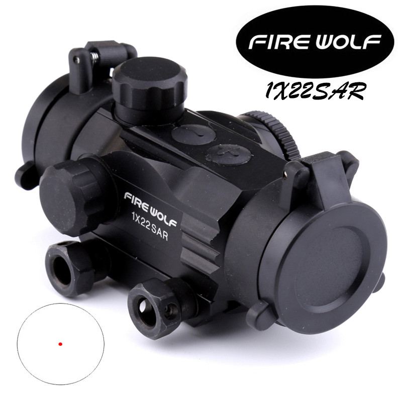 

2017 NEW FIRE WOLF 1X22 SAR Tactical Hunting Holographic Red Dot Sight Optical instruments for hunting