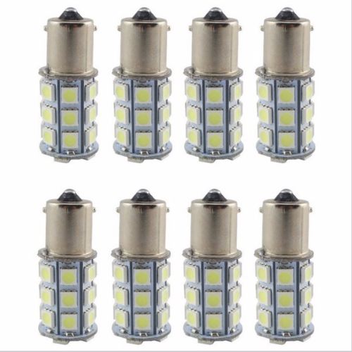 

20X Super White 27 SMD RV Camper Trailer LED 1156 1141 1003 Interior Light Bulbs free shipping