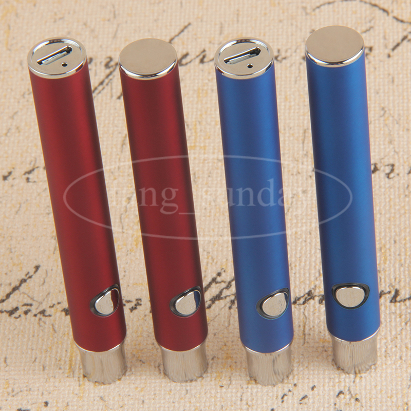 

LO Bottom Charge Variable Voltage Ecig Vaporizer Pen Vape Cigarette 510 Thread Battery 350mAh eVod Preheating with USB Charger Cables