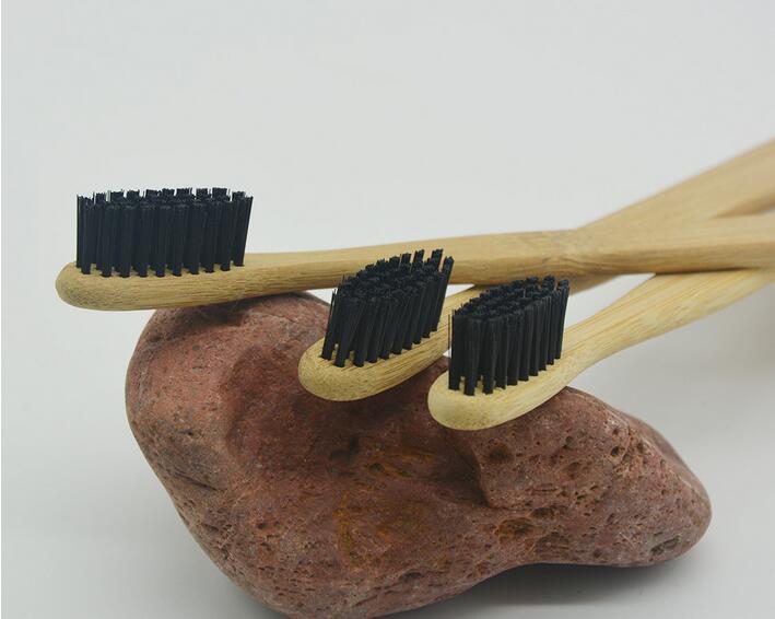

New Personalized Environment-friendly Wood Toothbrush Bamboo Toothbrush Soft Bamboo Fibre Wooden Handle Low-carbon Eco-friendly For Adults