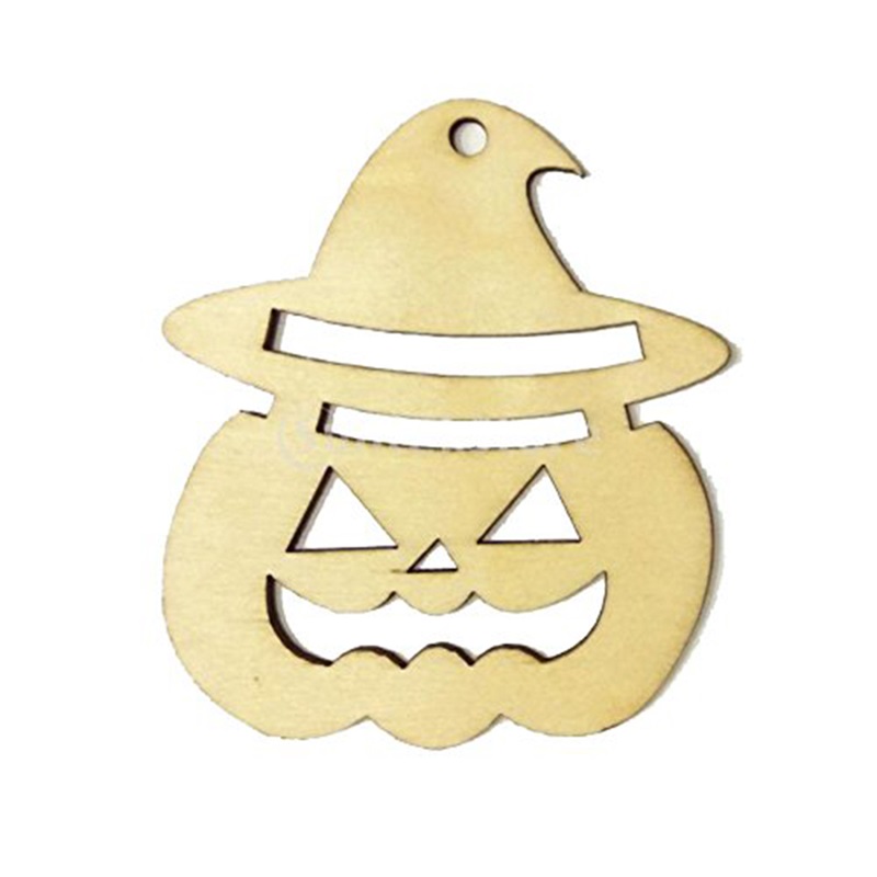 Madera Mdf Caldero formas empavesado decoraciones de Halloween de Artesanía Adornos