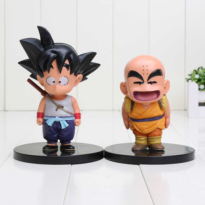 Dragon Ball Z Son Goku Action Figures Led Lamp DIY Action Figure Whole Set PVC