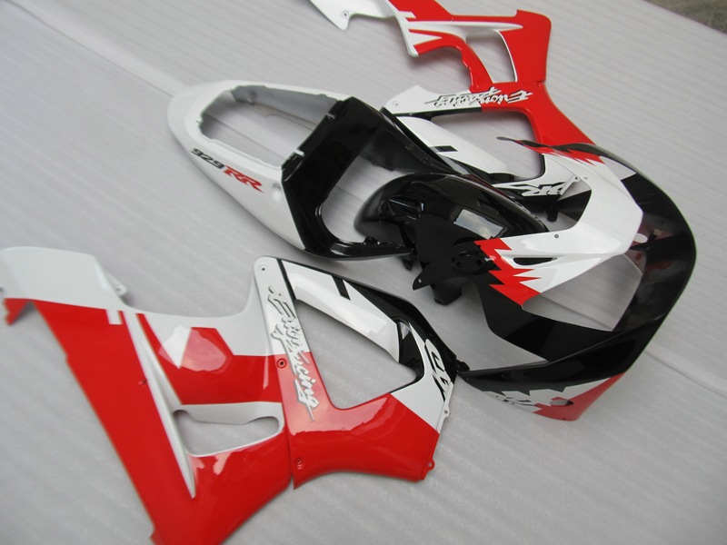 

Hight quality Injection fairing kit for Honda CBR900RR 00 01 red white fairings set CBR929RR 2000 2001 OT17, Same as picture