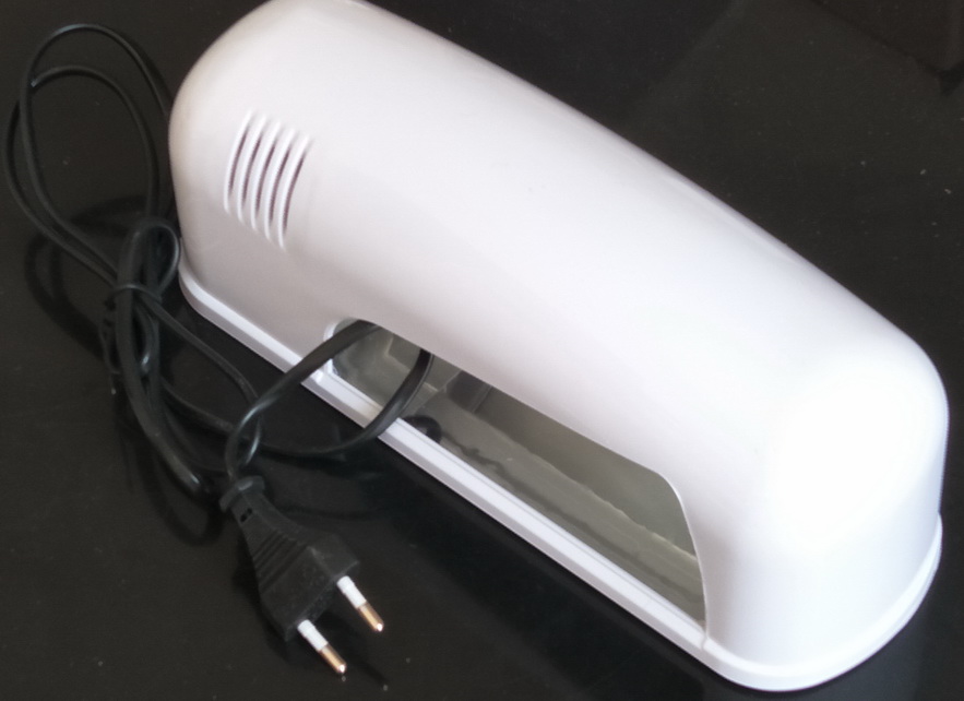 

New Arrival 9W White Nail Art UV Gel Curing Lamp Dryer Light For Nail Supply UV Gel Curing Lamp Dryer Light Pro EU PLUG