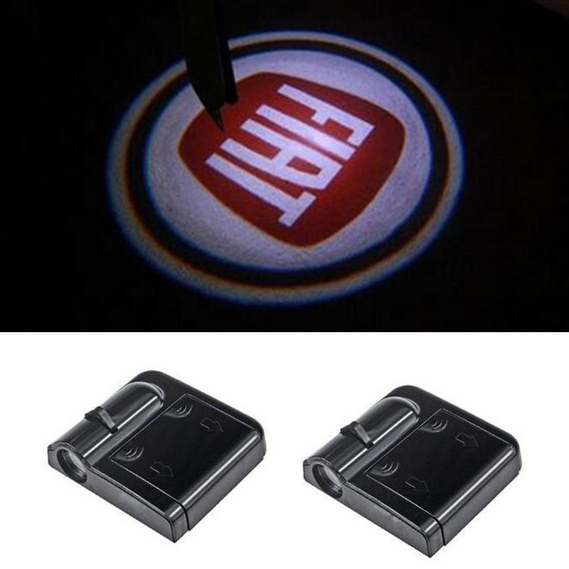 

Led Car Door Logo Light For Fiat Grande Punto 2 Evo 500 Stilo Bravo Palio Doblo Linea Uno Ducato Panda Coupe Scudo Brava