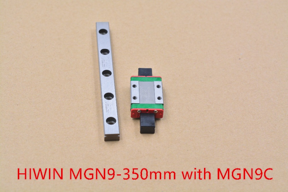 Min MGN9C block and MR9 9mm linear rail guide MGN9 length 600mm 3D printer part