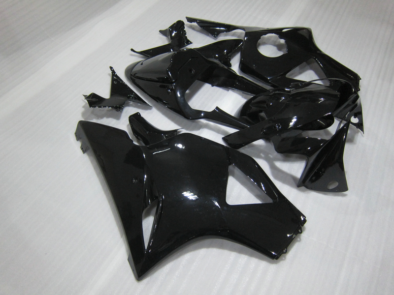 

Hot sale plastic fairing kit for Honda CBR900RR 02 03 glossy black fairings set CBR 954RR 2002 2003 OT13, Same as picture