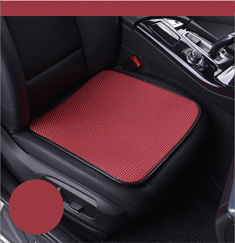 

Car front Seat Covers artifical ice silk design Universal Fit SUV sedans Chair Pad Cushion antiskid breathable