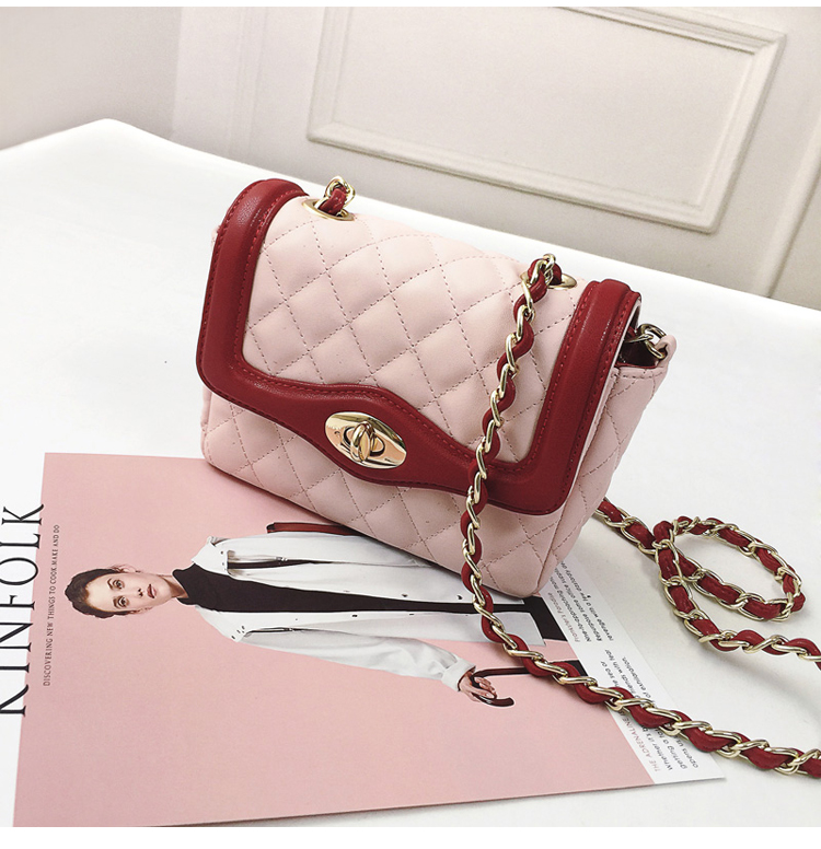 

2017 fashion chain bags handbags women famous brands message bag fringe crossbody shoulder strap bag luxury designer leather top-handle bags, Pink