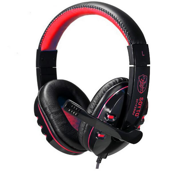 

Soyto Stereo Bass Computer Gaming Headset Headphone Earphone With Microphone For Computer Gamer