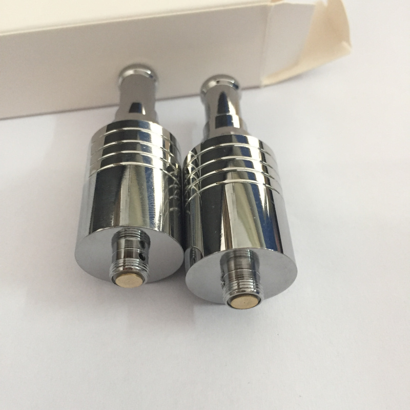 

New dual ceramic coil atomizer ceramic chamber heating vaporizer tank smoking wax oil concentrate dax atomizer fit 510 ego thread battery