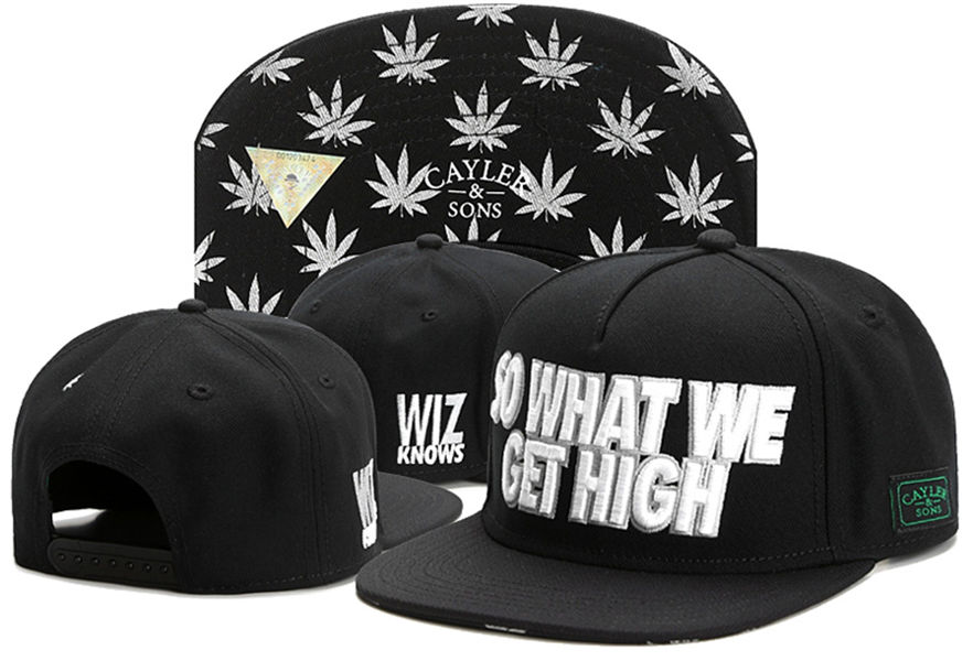 

Casquettes Chapeus Fashion Snapback Hats Mens So What We Get High Leaf Hip-hop Summer Baseball Caps