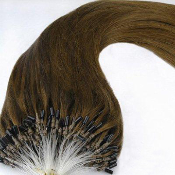 

Qualit 8A-- Brazilian Human 14''-26'' Micro Link Hair Eextensions 1g/s 150g Straight Extensions 4# natural Borwn Color micro ring hair