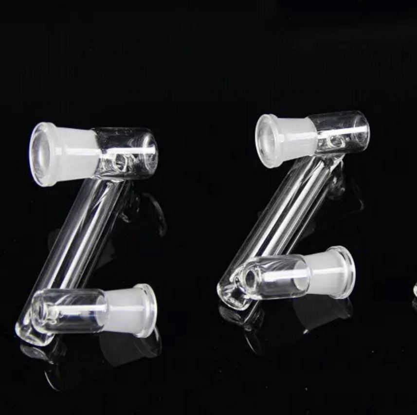 

Thick Glass Drop Down Adapter 10Styles Option Female Male 14mm 18mm To 14mm 18mm Female Glass Dropdown Adapters glass convert For Bong