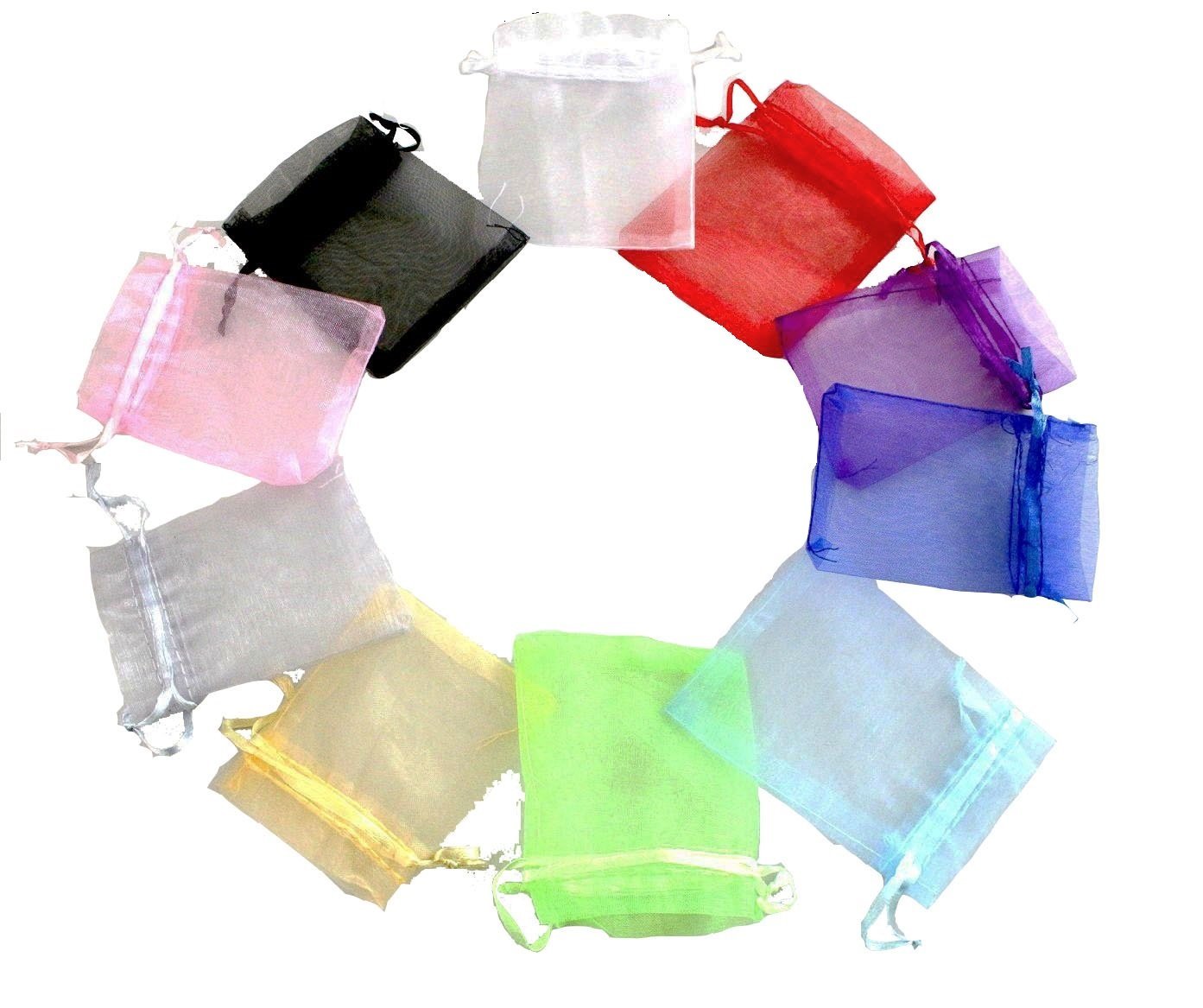 2020 13 X 18 Cm 5 1 X 7 Inches Organza Gift Bags Wedding Favour Bags Jewelry Pouches Pack Of 100 Random Color 5packfrom Angel Clothing 42 72 Dhgate Com