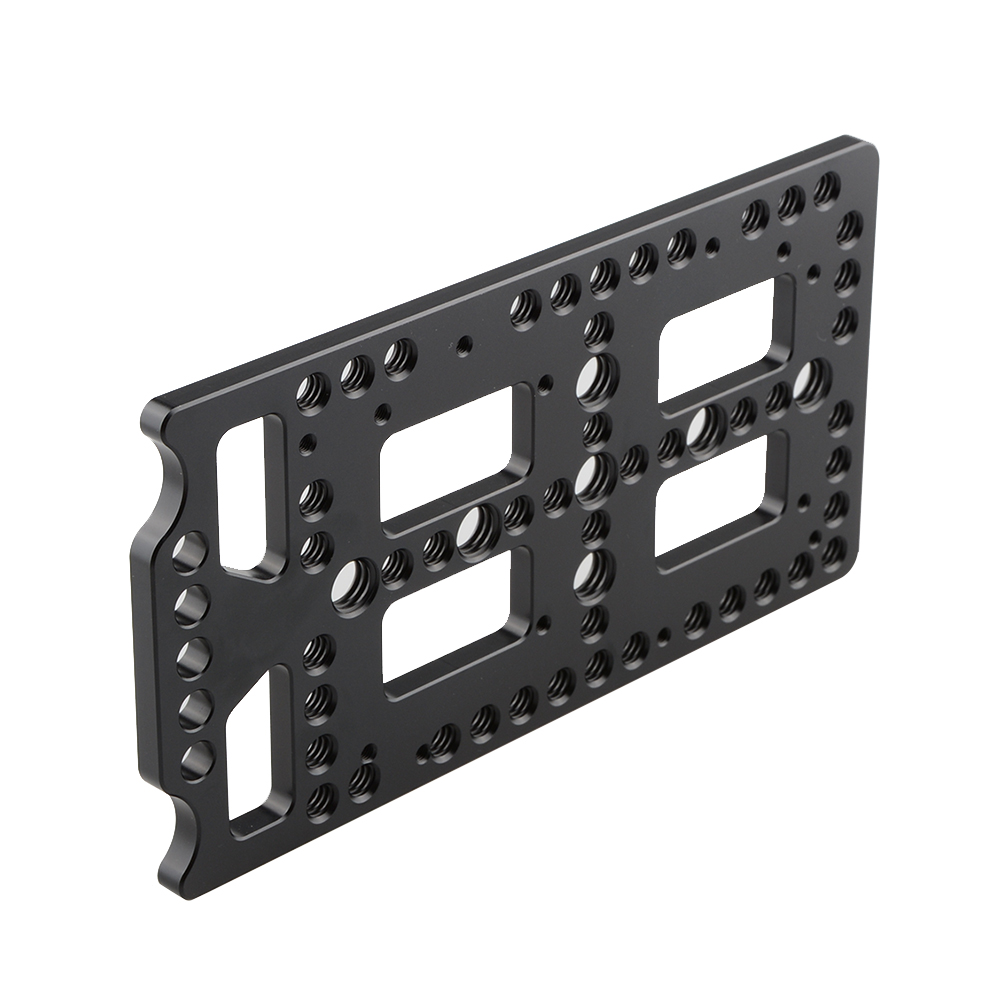 Camvate Batería Tablero quesos placa 15mm Varilla Abrazadera Adaptador Kit Para Cámara Rig