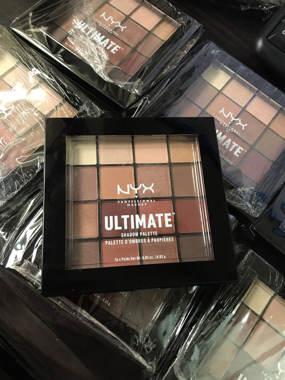 

2021 Hot Christmas NYX Ultimate Eyeshadow Palette 16 color Warm Neutrals Matte&Shimmer Eye Shadow Pigmented Powder Makeup Palettes Free Ship