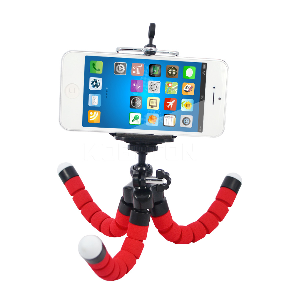 

MOQ:100pcs Mini Flexible Camera Phone Holder Flexible Octopus Tripod Bracket Stand Holder Mount Monopod Styling Accessories, Black