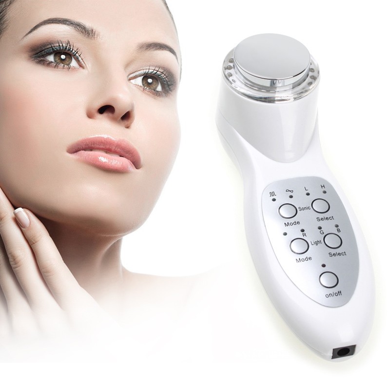 

7 Color Led Photon Rejuvenation 3Mhz Ultrasonic Skin Facial Ultrasound Therapy Photon Led Rejuvenation Ion spa