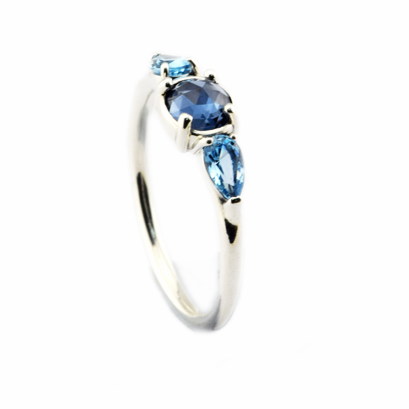 

Ice Drops Ring Stunning Sterling Silver Band Rings Sterling-Silver-Jewelry Newest Authentic European Style Woman DIY