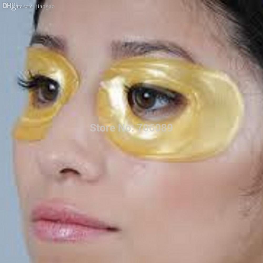 

Best Selling 24K Dark Circle Removal Gold Eye Mask, Remove Eye Bags and Puffy Eyes without Surgery Collagen Mask 5 Pairs/Packs