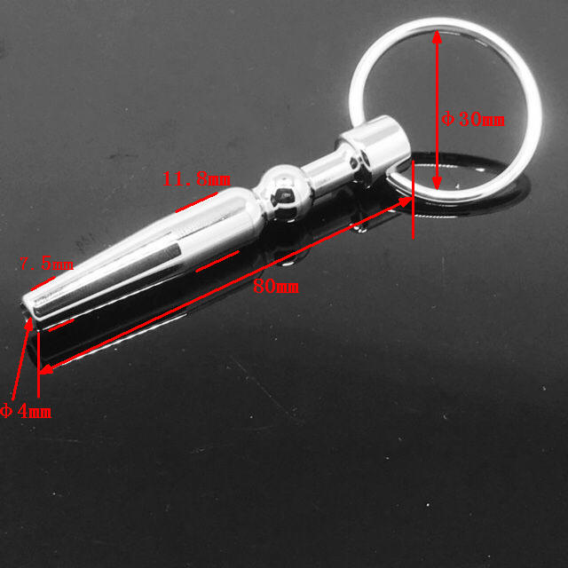 2018 Stainless Steel SOUNDING Tube Penis Plug Pleasure Stick Urethral Penis Plug sex toys BDSM CBT Fetish Male chastity sex toys MKA724