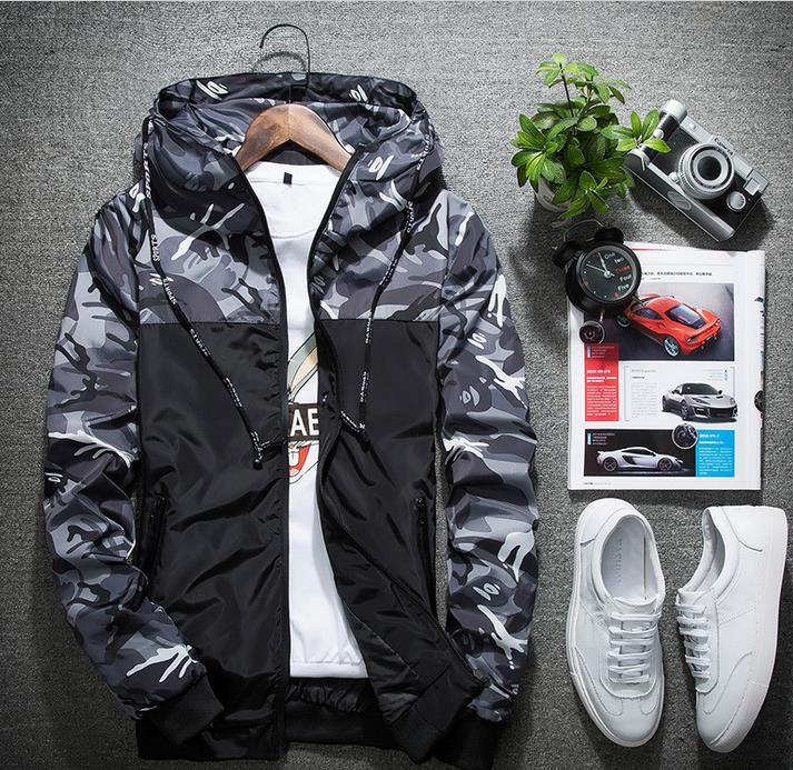 Casual Mens Bomber Jackets Solid Fashion Outdoor Windbreaker High Quality Male Baseball Jackets New Men's Business Coat