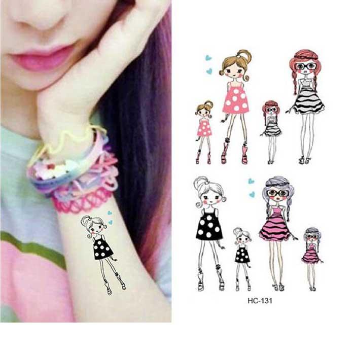Little Girl Tattoo Ideas