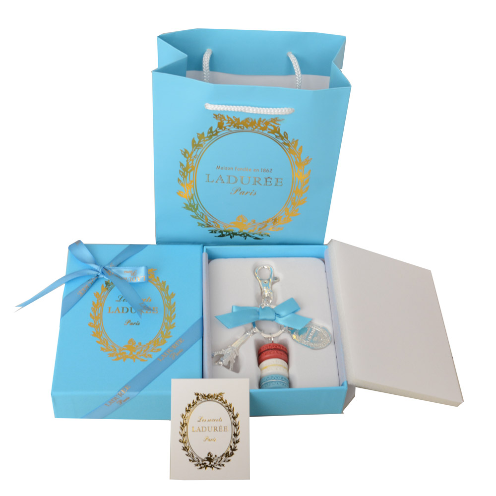 

Alloy Gold Plated France LADUREE Macaroon Effiel Tower metal Keychain Fashion Keyring Key Chain bag charm fashion accessories key holder, Slivery;golden