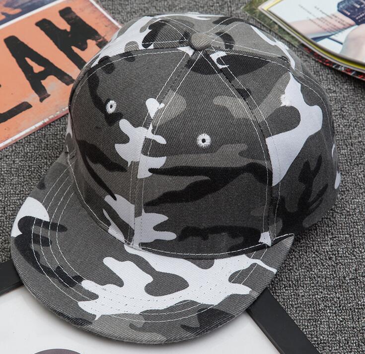 

Snapback 2016 Outdoor camouflage military training cap lady light board street hip-hop hat baseball hat