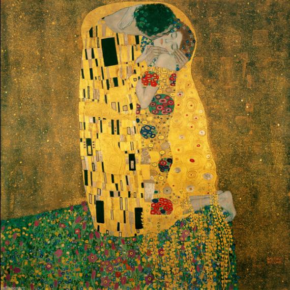 

Nouveau Gustav Klimt Paintings The Kiss Giclee High Quality Canvas HD Print Abstract Art Multi sizes for Choose refine