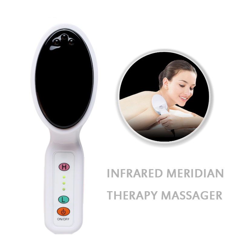 

Stress Pain Relief Far Infrared Tourmaline Warm Meridian Massager Thermal Physical Therapy Skin Care Health Beauty Device Body Massage