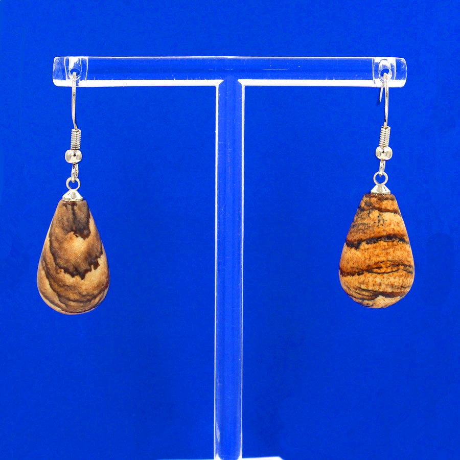 Musiling Bijoux Goutte D'eau Boucles D'oreilles Pendantes Longue Boucle D'oreille Goutte Gem Pierre Bijoux Améthyste Opale etc Drop bijoux Pour F