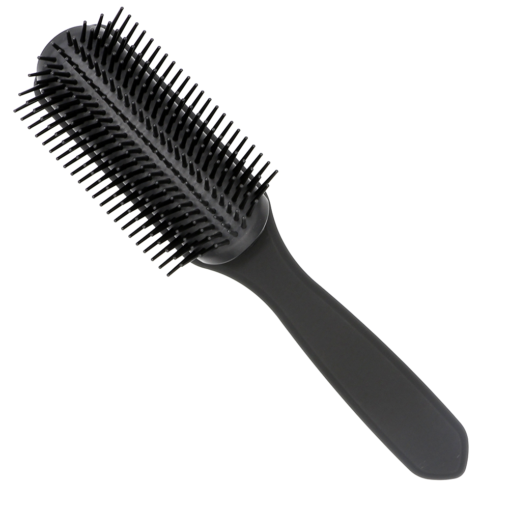 

High Quality 9 Line Neat Teeth Detangling Hair Row Comb Air Bag Massage Hairbrush Men Fashion High-end Molding Hair Comb For Stylist