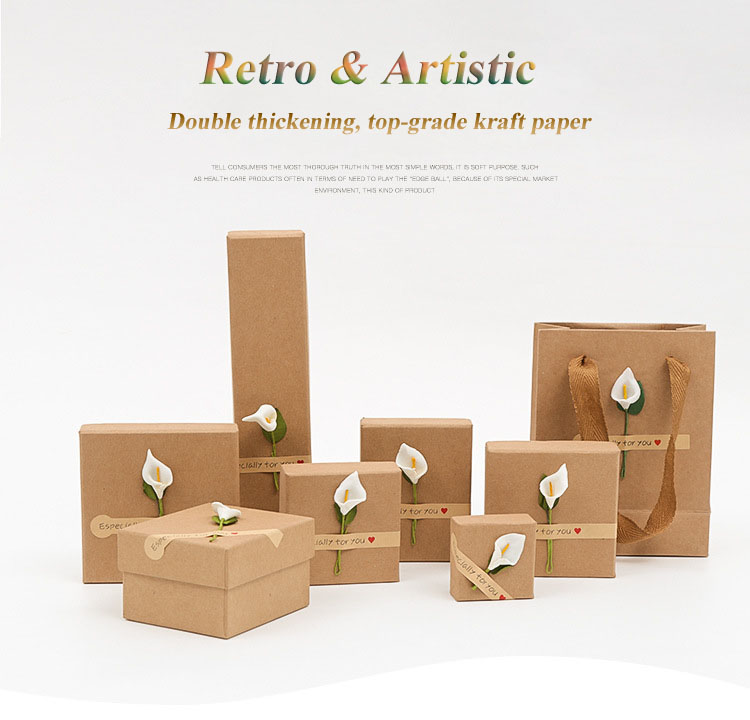 

DHL Free Shipping Wholesale Retro Artistic Jewelry Box Present Gift Boxes for Bracelet Bangle Necklace Earrings Watch Case with Pillows