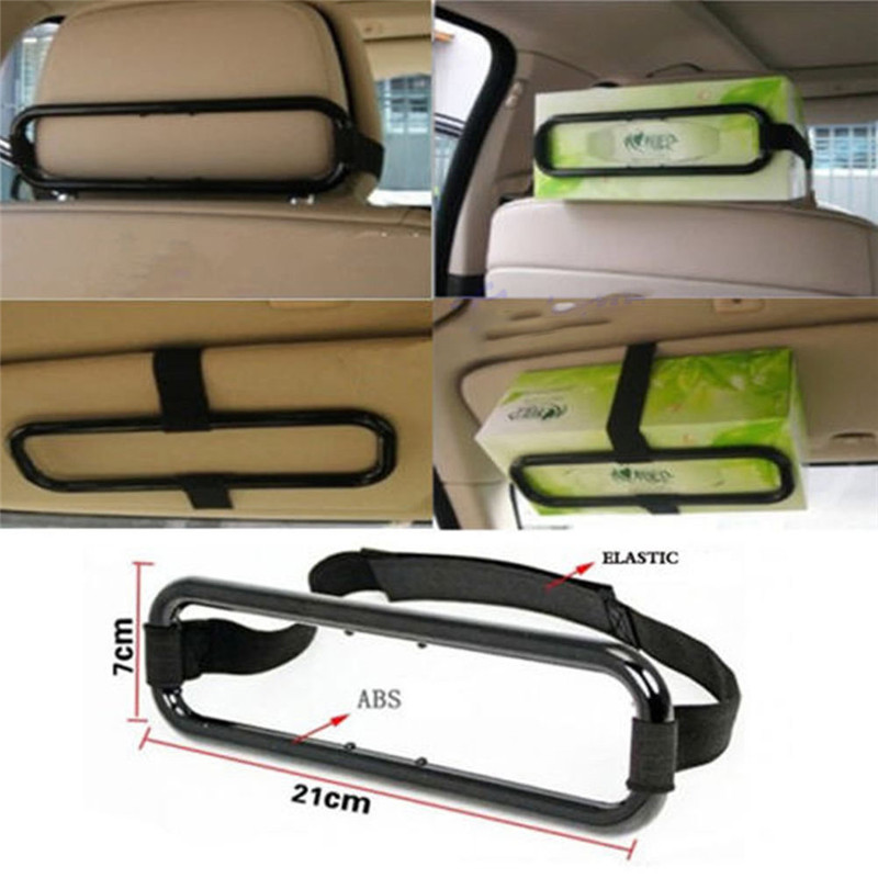 

Car Sun Visor Tissue Napkin Paper Box Holder Auto Vehicle Back Seat Holder Organiser Storage Universal